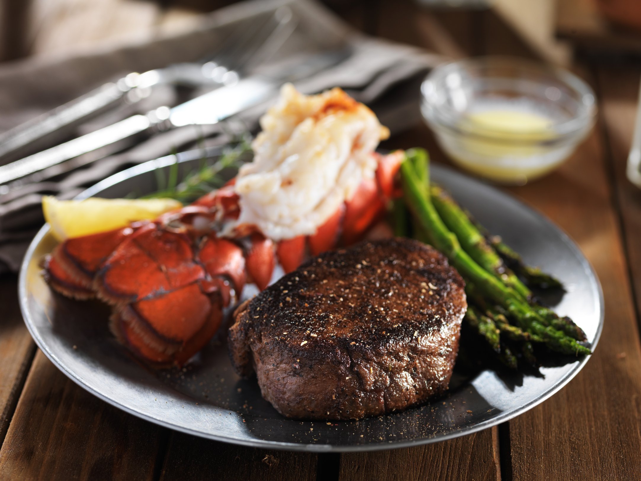 Steak and Lobster 